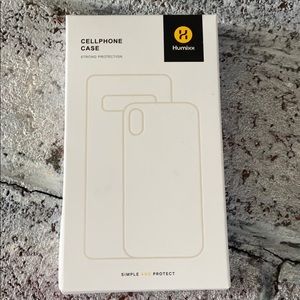 iPhone X/xs clear phone case NWT